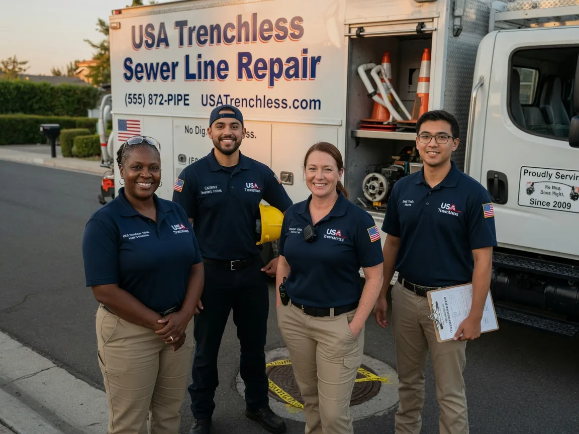 Sewer Line Repair company in Round Top, TX